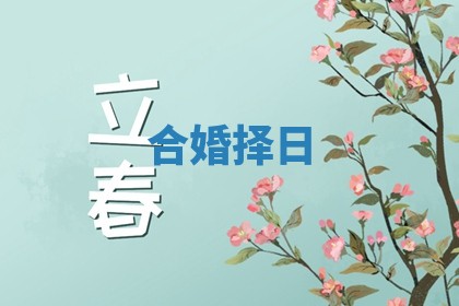 合婚择日 