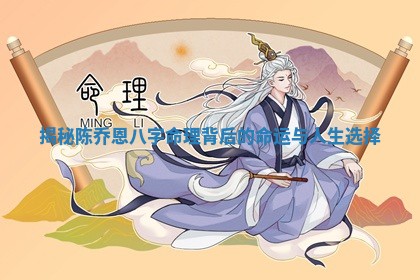 揭秘陈乔恩八字命理背后的命运与人生选择